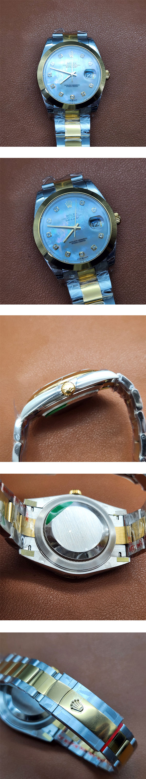 【XT製】 126303NG デイトジャスト 41mm ホワイトシェル ロレックスコピー時計 日本完売品